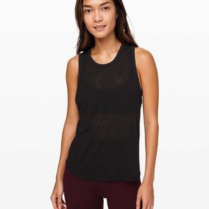 Lululemon Timeless Classic Tank, Polar Shift Veil Black, 8
